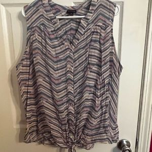 Chevron stripped too